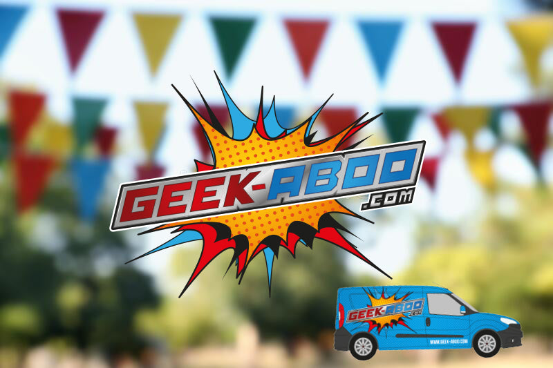 Join Geek-aboo at the Cardross Gala Day and Baljaffray Primary School Fayre!