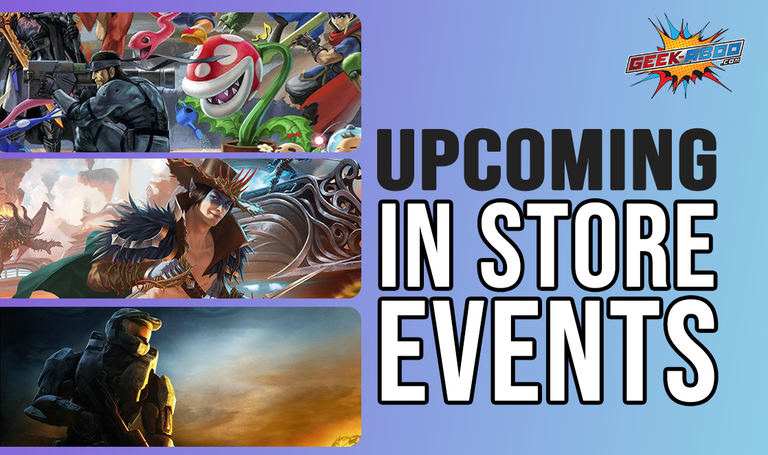 Upcoming In Store Events: May - June