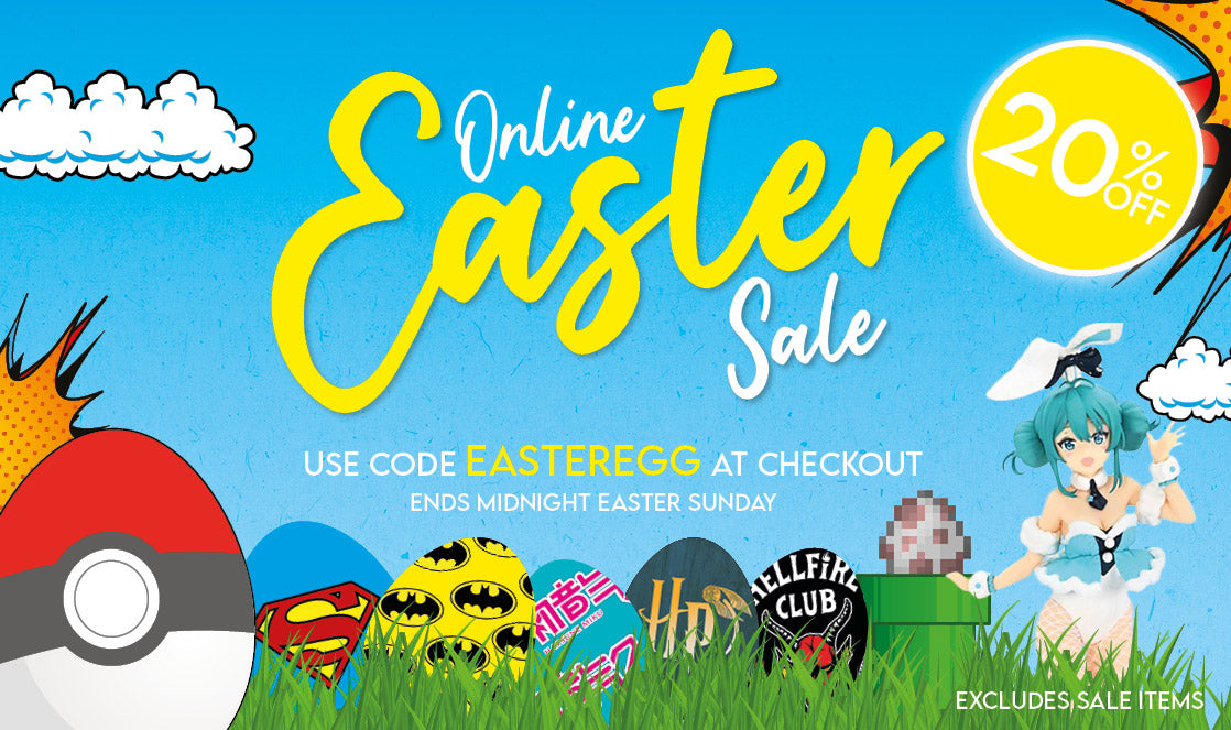 Get 20% off 1000's of goods in our ONLINE EASTER SALE!!!