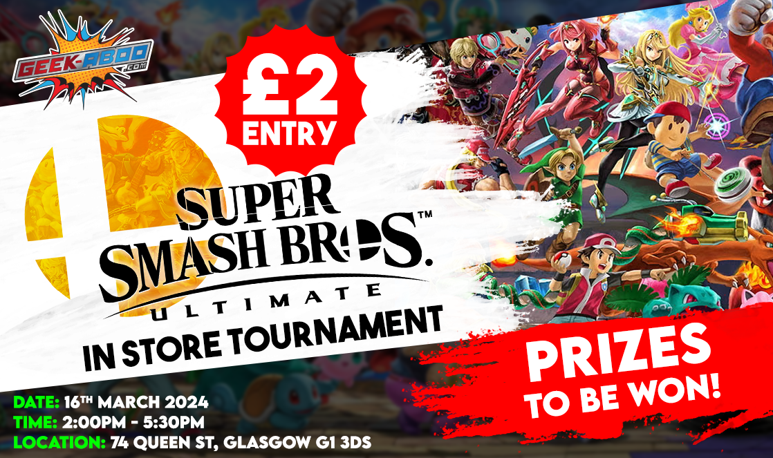 Smash Bros. Ultimate Tournament @ Geek-Aboo! | 16.03.2024