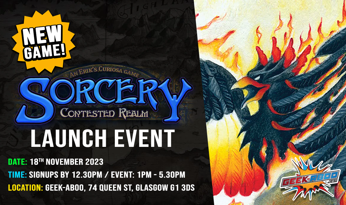 Sorcery: Contested Realm Launch Event @ Geek-Aboo | 18.11.23