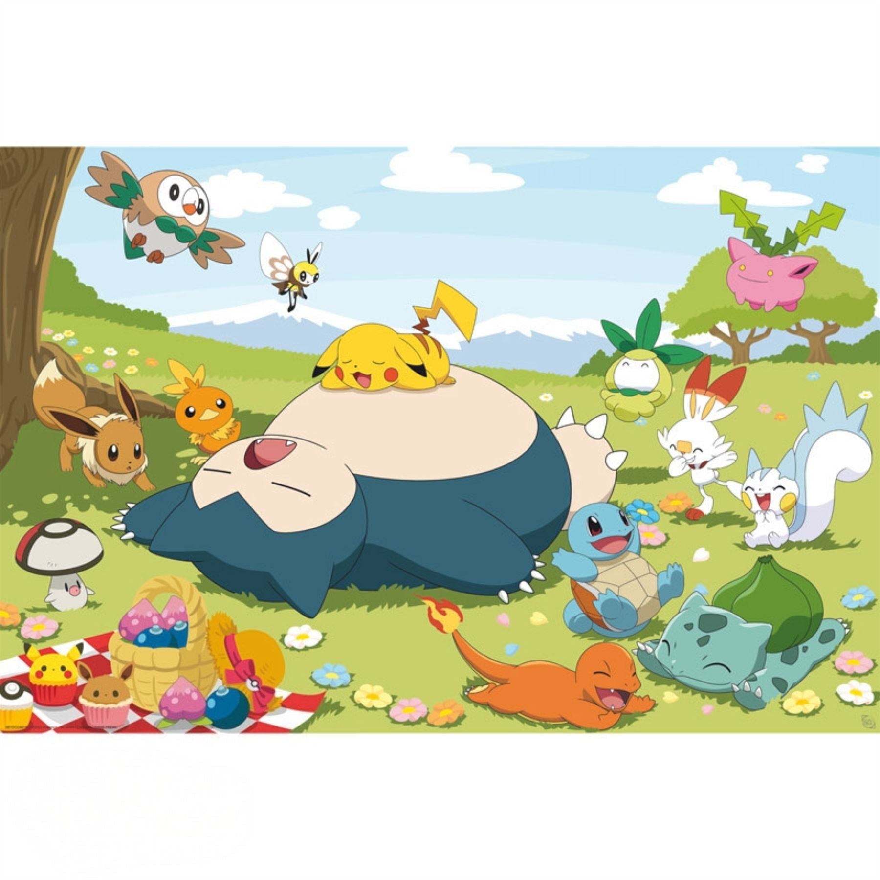 Pokémon PicnicDay Maxi Poster