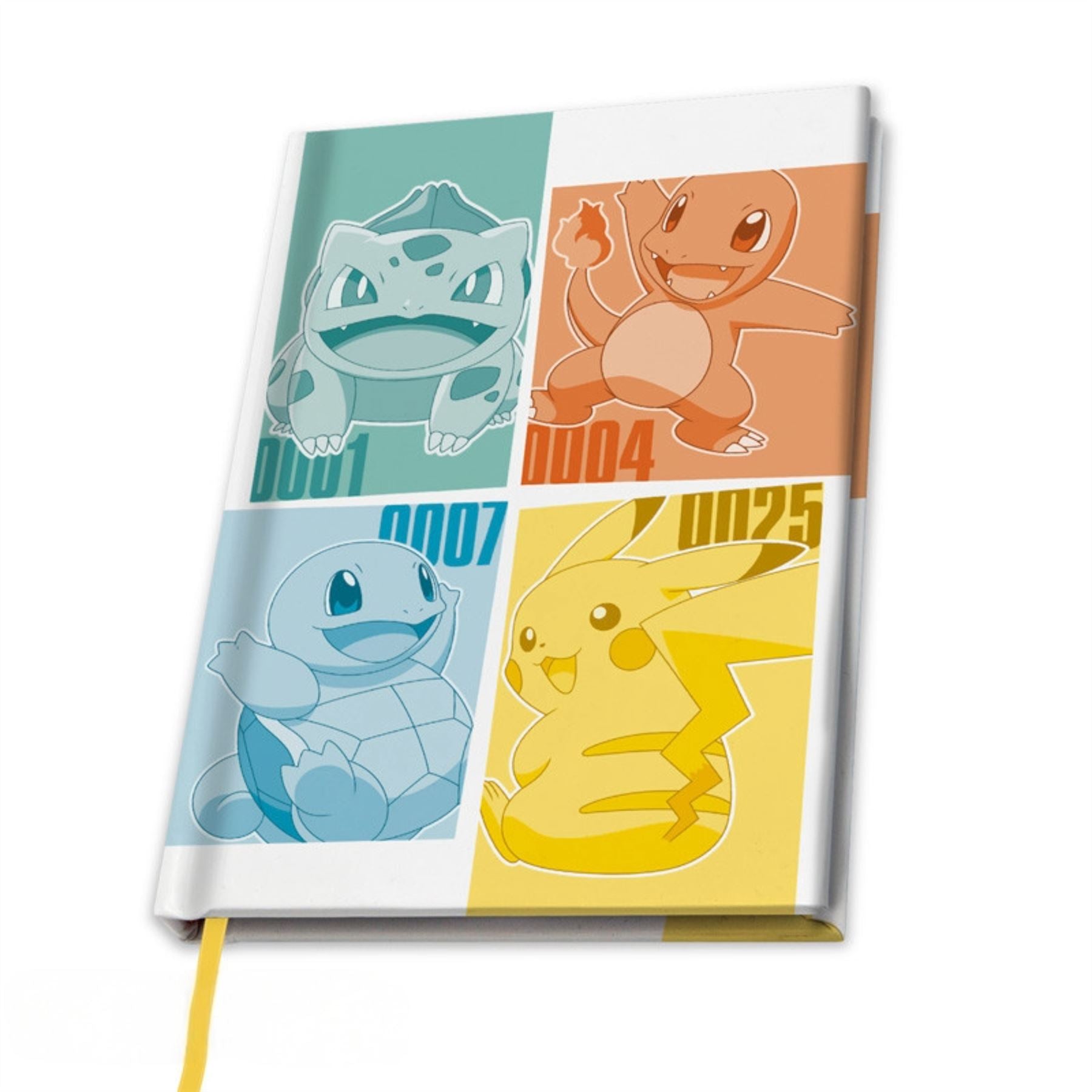 Pokemon Kanto Starters A5 Notebook