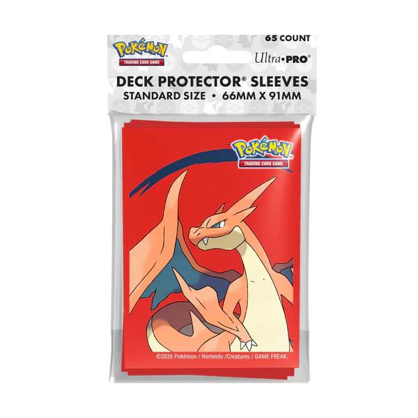 Pokemon: Mega Charizard Y 65ct Deck Protectors Sleeves