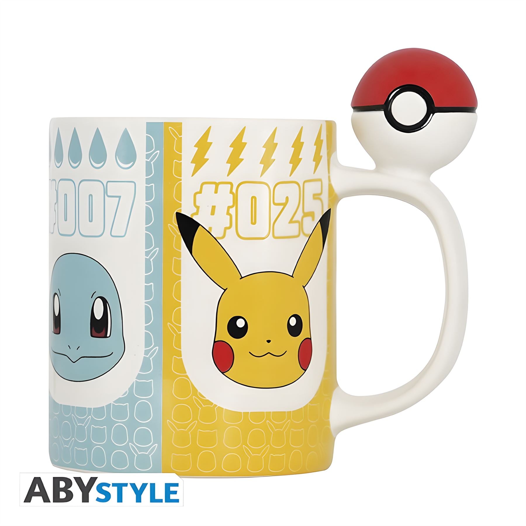 Pokemon Pokeball Handle Mug