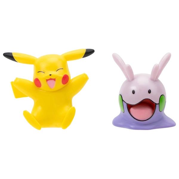Pokemon Pikachu & Goomy Battle Figures