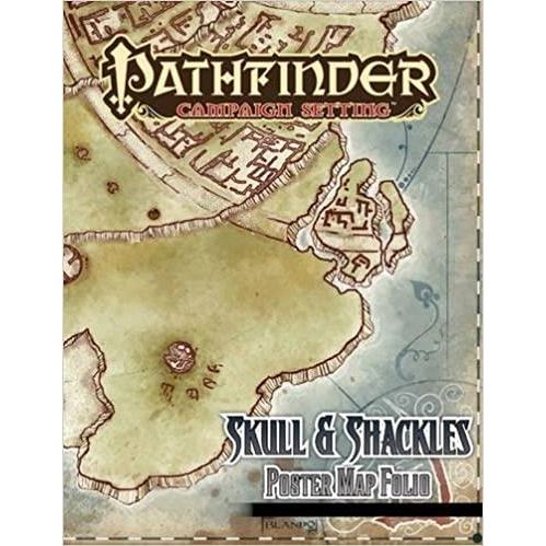 Pathfinder Campaign Setting: Skull & Shackles Poster Map Folio – Geek-Aboo