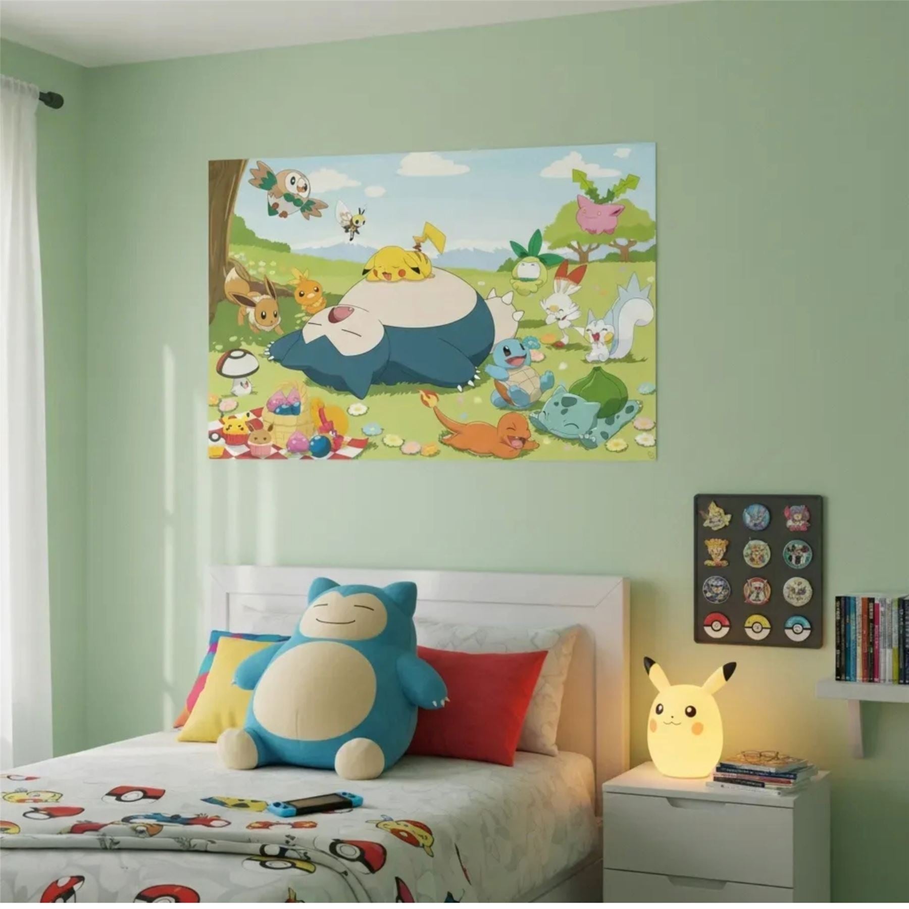 Pokémon PicnicDay Maxi Poster