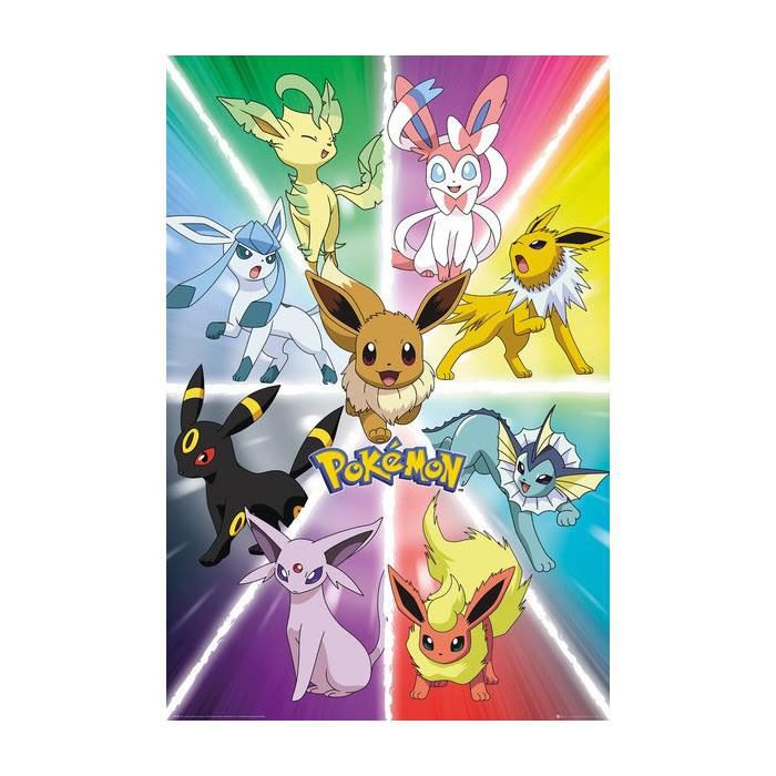 Pokemon Eevee Evolution Maxi Poster