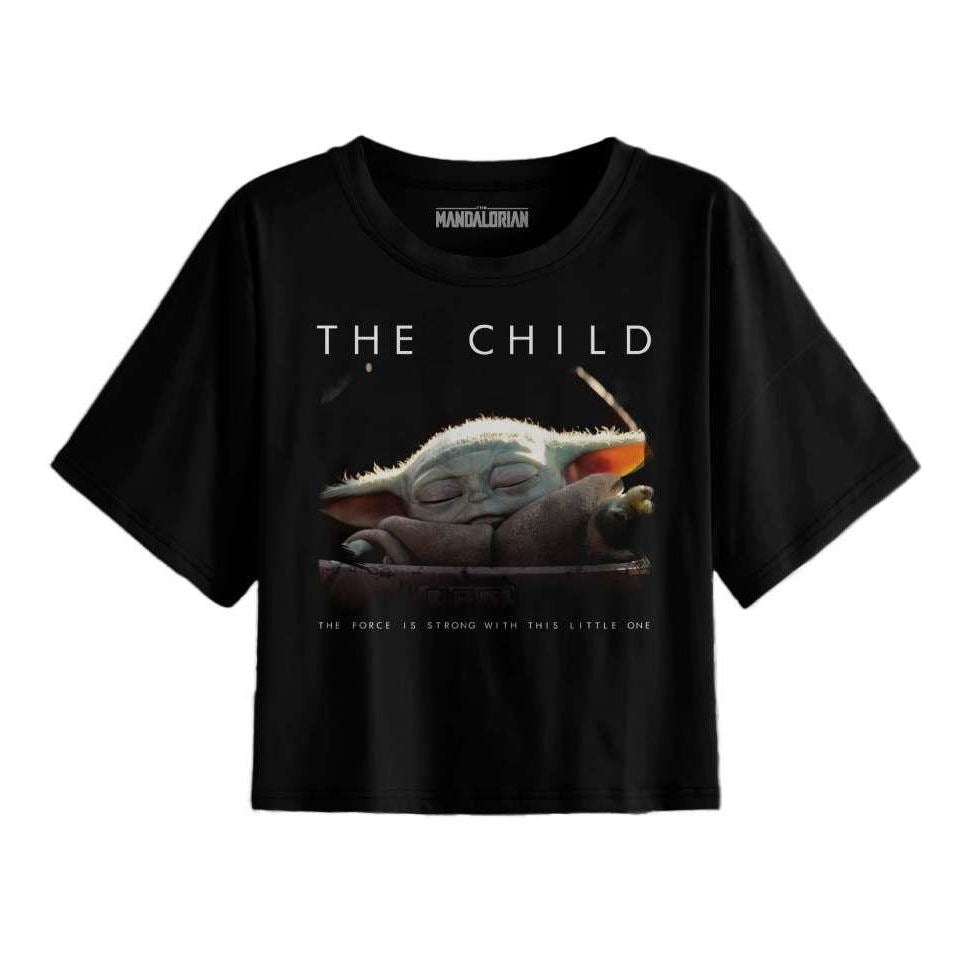 The Mandalorian Baby Yoda The Force Ladies T-Shirt – Geek-Aboo